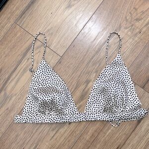 BNWOT Zara Polka Dot Bralette size M